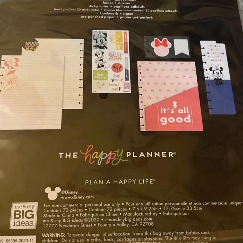 The Happy Planner nib disney